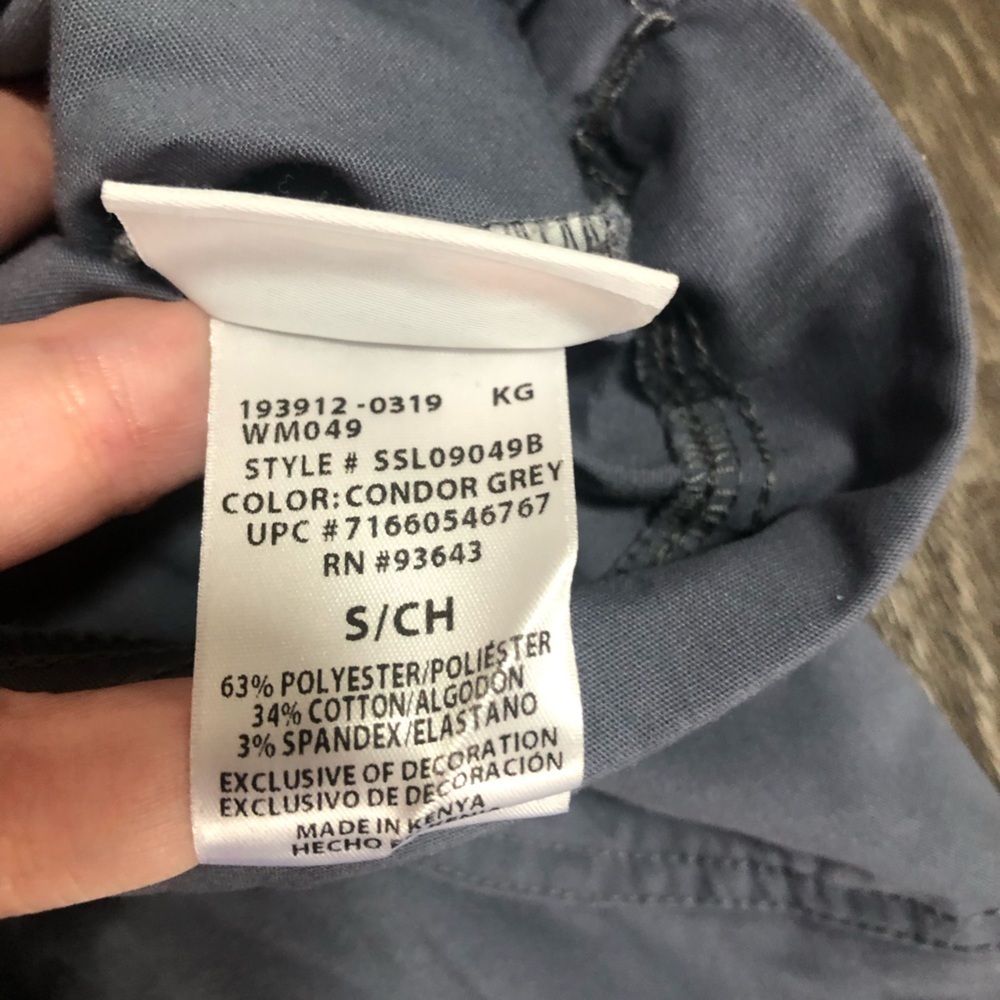 SCRUBSTAR Condor Grey Cargo Scrub Pants Straight Leg Drawstring Size S - Picture 5 of 9